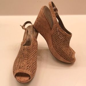 Chico’s Cork Wedges - 8M - New